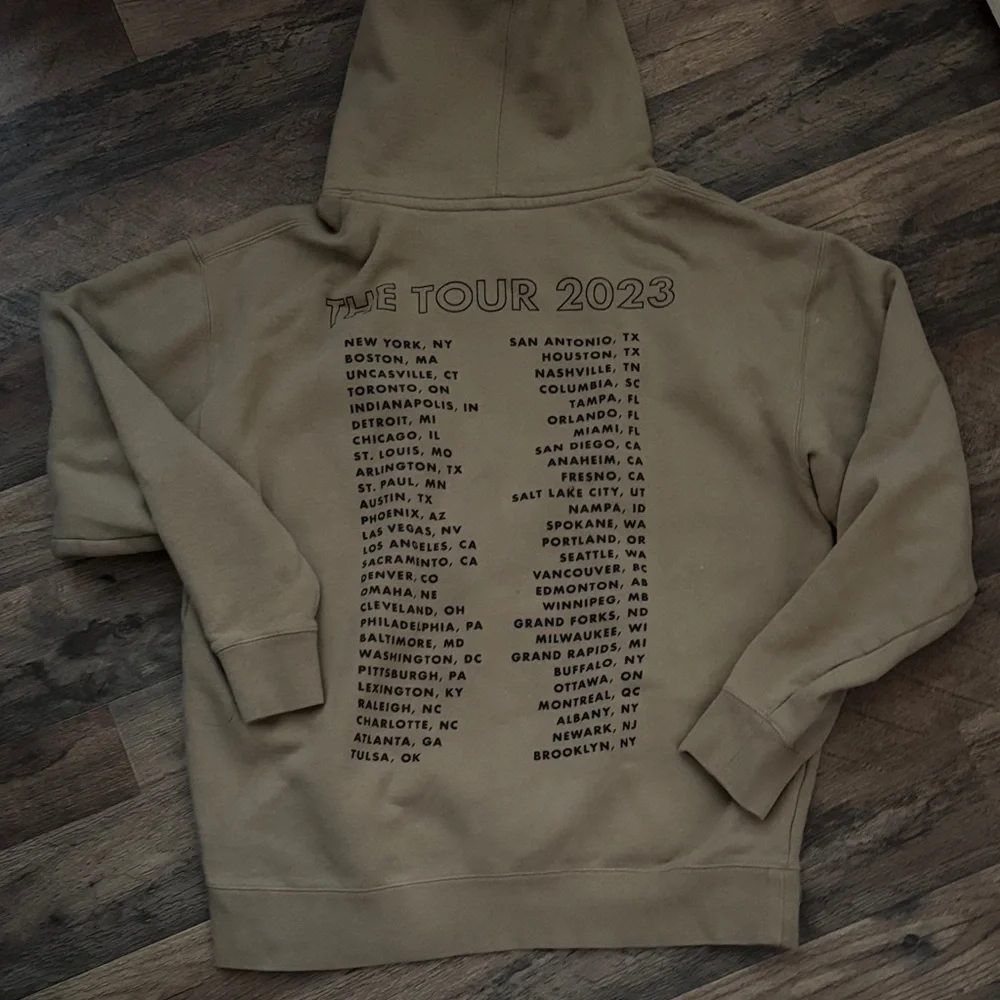 Jonas Brothers Beige Tour Merch Hoodie Unisex - Picture 4 of 4